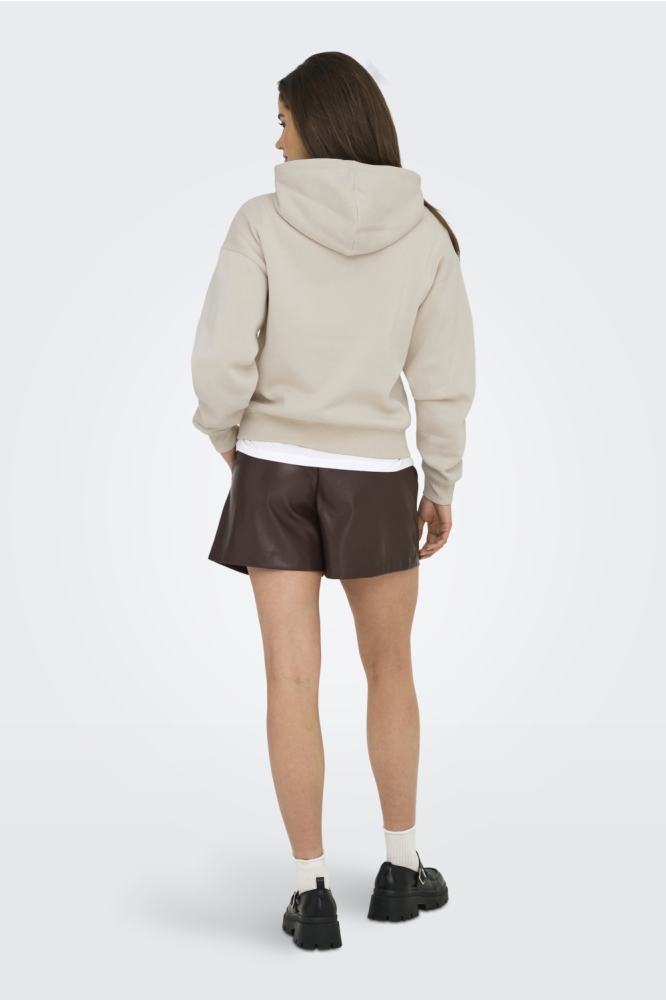 ONLBEST LIFE L/S HOOD SWT NOOS 15338730 PUMICE STONE